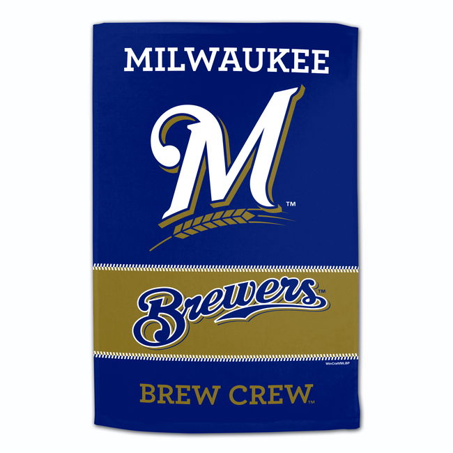 MLB Towel Milwaukee Brewers 16X25"