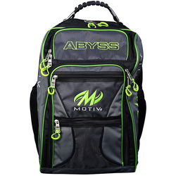 Motiv Abyss Giant Backpack Grey/Lime Bowling Bags
