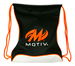 Review the Motiv Agility Drawstring Sackpack Black/Orange