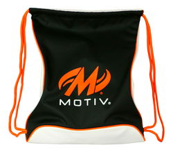 Motiv Agility Drawstring Sackpack Black/Orange Bowling Bags