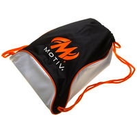 Motiv Agility Drawstring Sackpack Black/Orange ALT Image