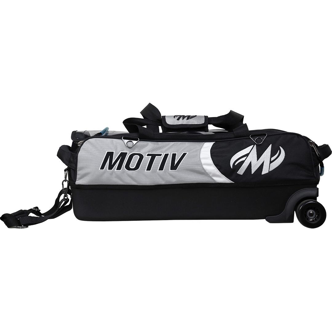 Motiv Apex Slim Triple Tote Silver