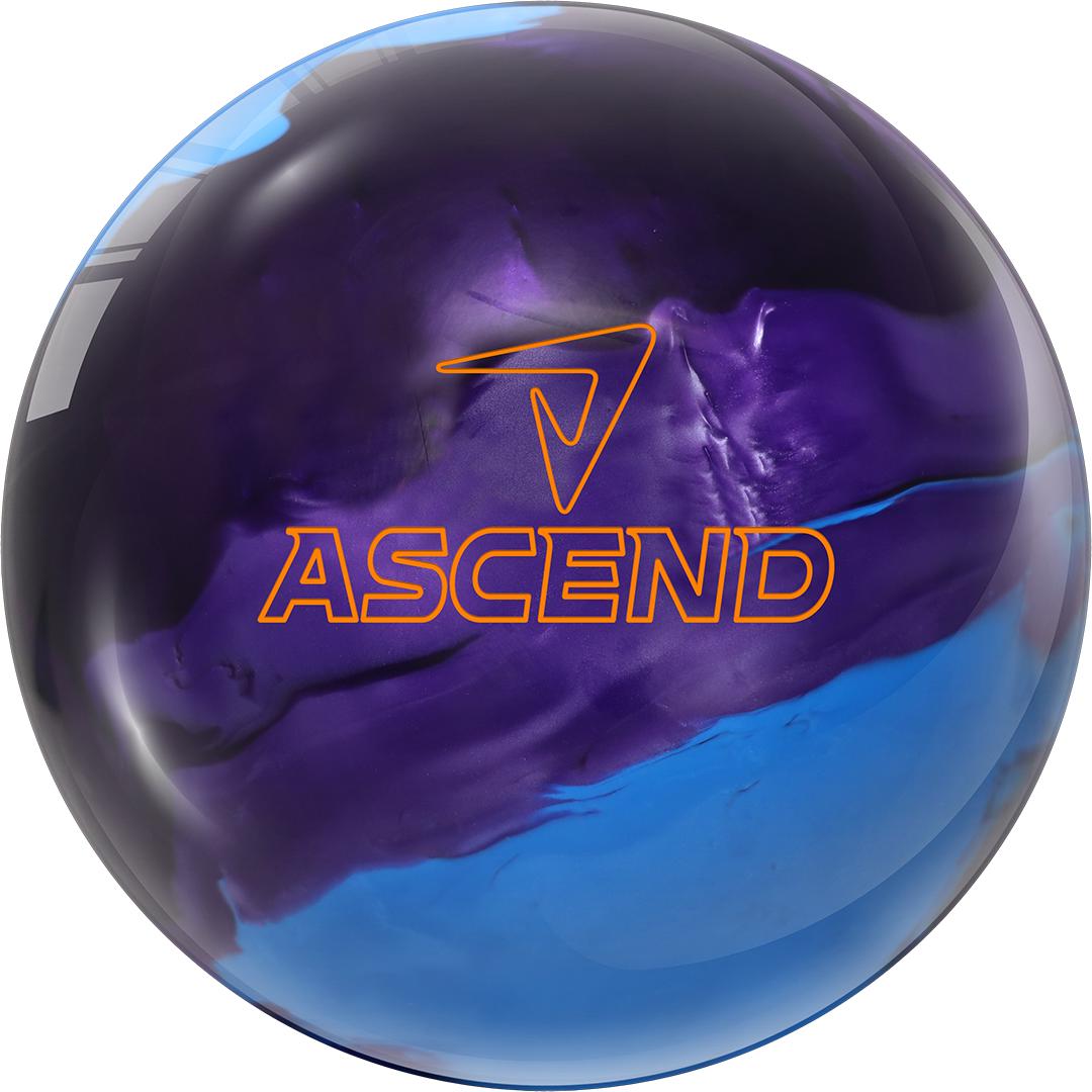 ASCEND 15ポンド　ボウリング　ボール Motiv Ascend Dark Purple/Purple/Blue Pearl Bowling Balls + FREE