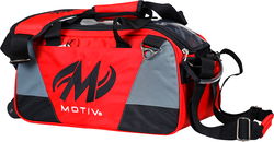 Motiv Ballistix Double Tote Fire Red Bowling Bags
