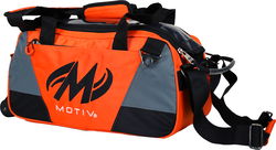 Motiv Ballistix Double Tote Tangerine Bowling Bags