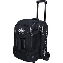 Motiv Velocity Double Roller Covert Black Bowling Bags