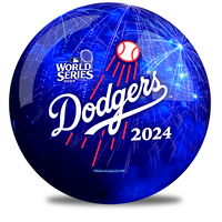 OnTheBallBowling 2024 World Series Champions Los Angeles Dodgers Ball ALT Image