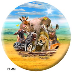 OnTheBallBowling African Animals Ball Bowling Balls