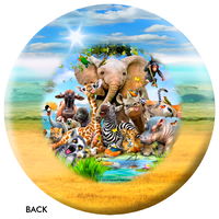 OnTheBallBowling African Animals Ball ALT Image