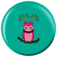 OnTheBallBowling Angel Szafranko Design Weird Owl MAIN Image