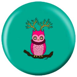 OnTheBallBowling Angel Szafranko Design Weird Owl Bowling Balls
