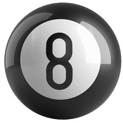 OnTheBallBowling Billiard Black 8 Ball Bowling Balls