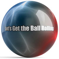 OnTheBallBowling Bowling Strong Get The Ball Rolling Ball ALT Image