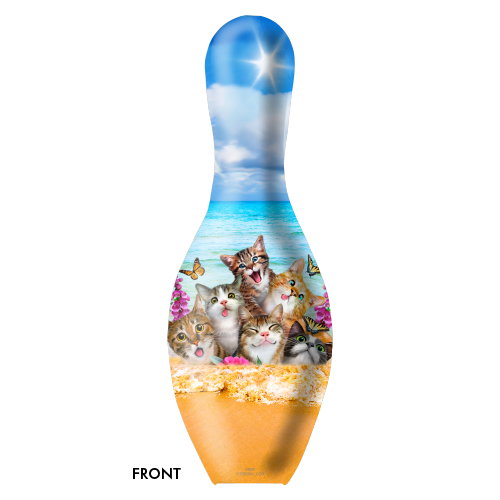 OnTheBallBowling Cats Pin