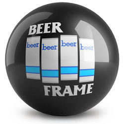 OnTheBallBowling Dave Savage Design Beer Frame Bowling Balls
