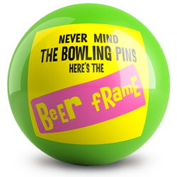 OnTheBallBowling Dave Savage Design Nevermind Bowling Balls
