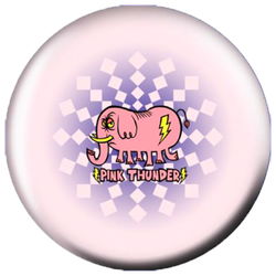 OnTheBallBowling Dave Savage Design Pink Thunder Bowling Balls