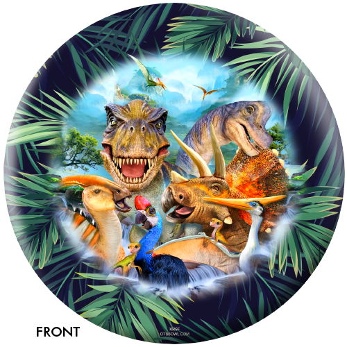 OnTheBallBowling Dinosaurs Ball