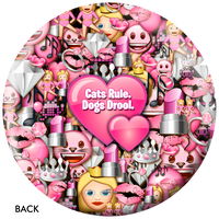 OnTheBallBowling Emoji Cats Rule BACK Image