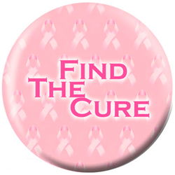 OnTheBallBowling Find the Cure Pink (Breast Cancer) Bowling Balls