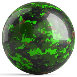 OnTheBallBowling Green Camouflage Bowling Balls