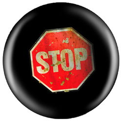 OnTheBallBowling Houk Design Stop Sign Bowling Balls