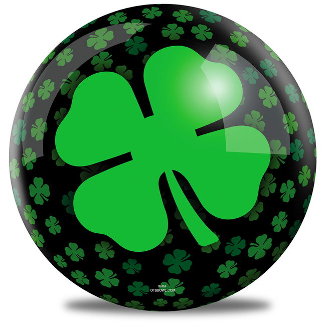 OnTheBallBowling Lucky Shamrock Ball