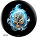 Review the OnTheBallBowling Michael Graham Design Flaming Blue Skull