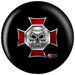 Review the OnTheBallBowling Michael Graham Design Iron Cross Skull
