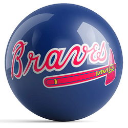 OnTheBallBowling MLB Atlanta Braves Bowling Balls