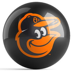 OnTheBallBowling MLB Baltimore Orioles Bowling Balls