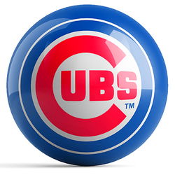 OnTheBallBowling MLB Chicago Cubs Bowling Balls