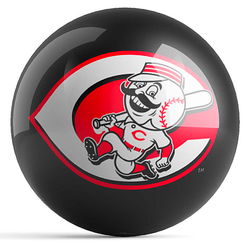 OnTheBallBowling MLB Cincinnati Reds Bowling Balls