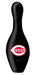 Review the OnTheBallBowling MLB Cincinnati Reds Bowling Pin