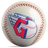 Top OnTheBallBowling Gear: OnTheBallBowling MLB Cleveland Guardians Baseball Ball