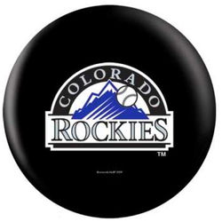 OnTheBallBowling MLB Colorado Rockies Bowling Balls