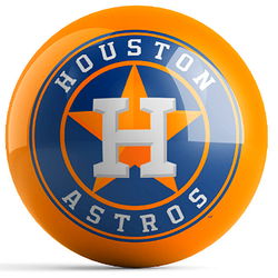OnTheBallBowling MLB Houston Astros Bowling Balls