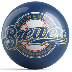 OnTheBallBowling MLB Milwaukee Brewers Bowling Balls