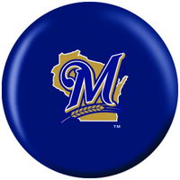 OnTheBallBowling MLB Milwaukee Brewers BACK Image