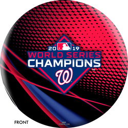 OnTheBallBowling MLB Washington Nationals 2019 World Series Champs Ball Bowling Balls