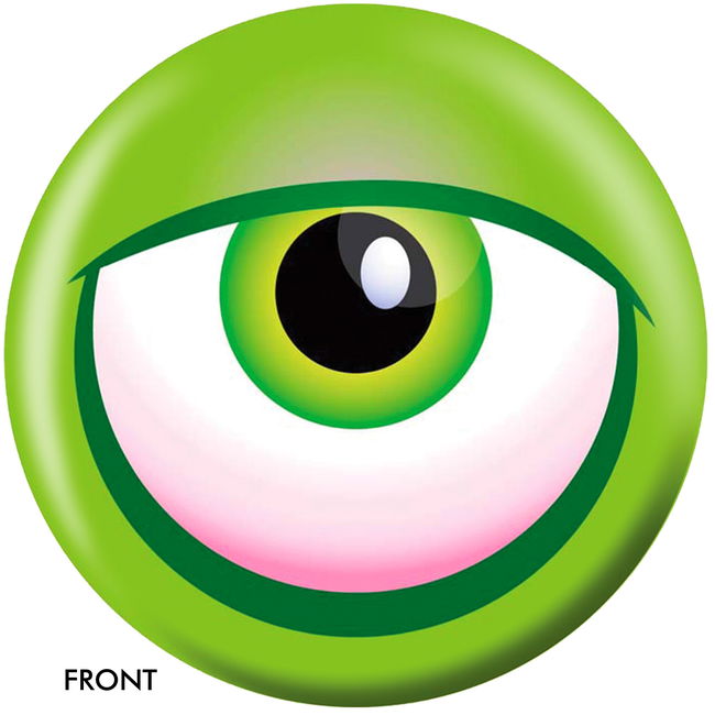 OnTheBallBowling Monster Eyeball-Green