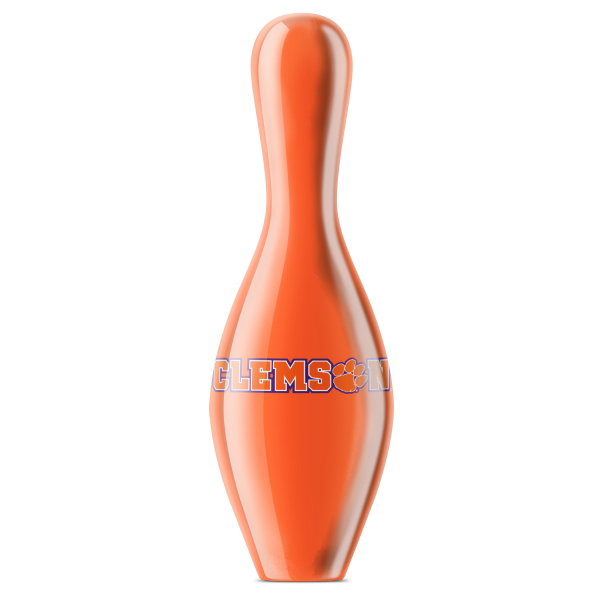 OnTheBallBowling NCAA Clemson University Bowling Pin