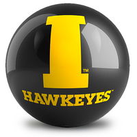 OnTheBallBowling NCAA Iowa Hawkeyes Ball ALT Image