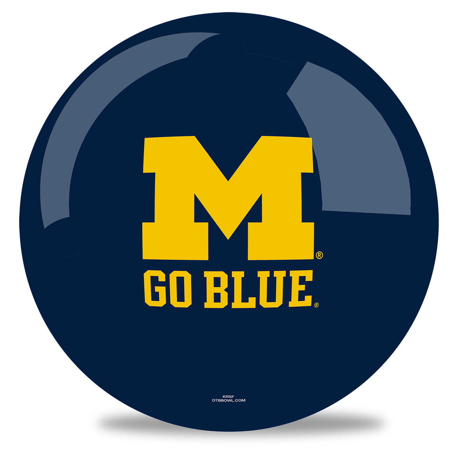 OnTheBallBowling NCAA Michigan Wolverines Ball