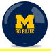 Review the OnTheBallBowling NCAA Michigan Wolverines Ball