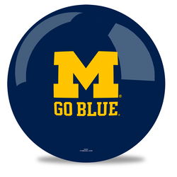 OnTheBallBowling NCAA Michigan Wolverines Ball Bowling Balls