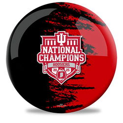 OnTheBallBowling NCAAF 2025 National Champions Indiana Hoosiers Bowling Balls