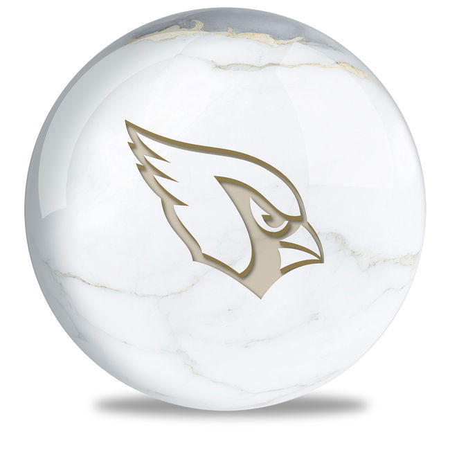 OnTheBallBowling NFL Arizona Cardinals Marble Ball