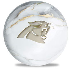 OnTheBallBowling NFL Carolina Panthers Marble Ball Bowling Balls