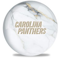 OnTheBallBowling NFL Carolina Panthers Marble Ball ALT Image